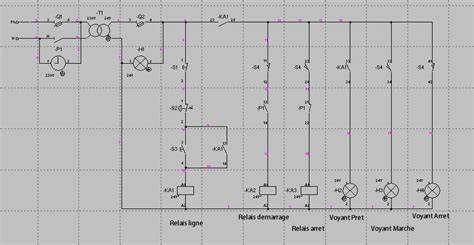 schema demarrage automatique