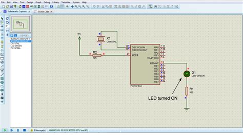 Schematic Controller Design Proteus