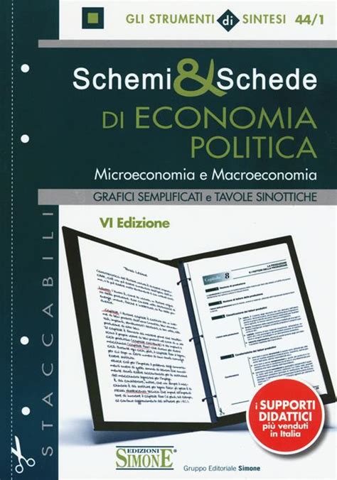 Download Schemi Schede Di Economia Politica Microeconomia E Macroeconomia 