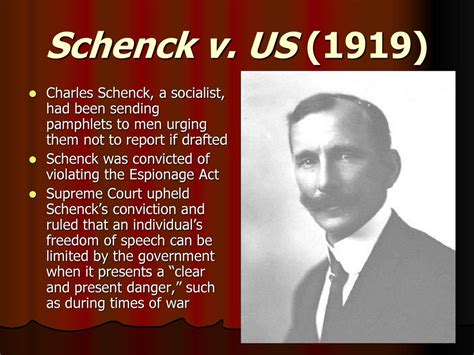 Schenck V