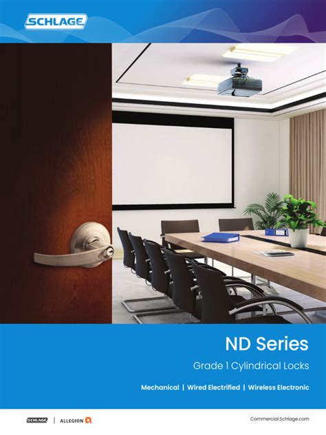 Schlage Nd Catalog