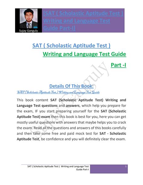 Scholastic Aptitude Test Writing