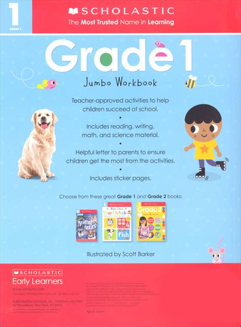 Scholastic Early Learners First Grade Workbook Pack Scholastic First Grade Workbook - Scholastic First Grade Workbook