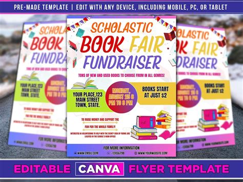 Scholastic Fair Flyer Template