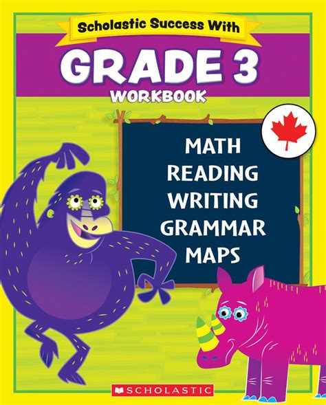 Scholastic Grade 3 Workbook   Scholastic Success With Grade 3 Scholastic Canada - Scholastic Grade 3 Workbook