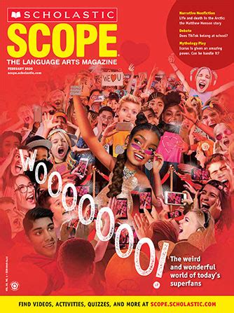 scholastic scope magazine article february 2014