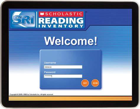scholastic sri test bank