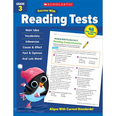 Scholastic Success With Reading Tests Grade 5 Scholastic Success With Workbooks Tests Reading