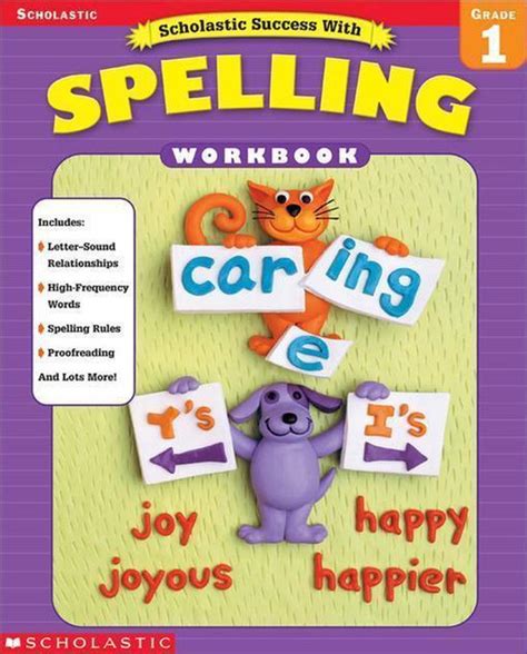 Scholastic Success With Spelling Grade 1 Scholastic Grade 1 Workbook - Scholastic Grade 1 Workbook