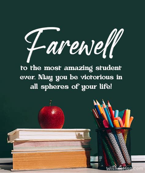 School Farewell Quotes