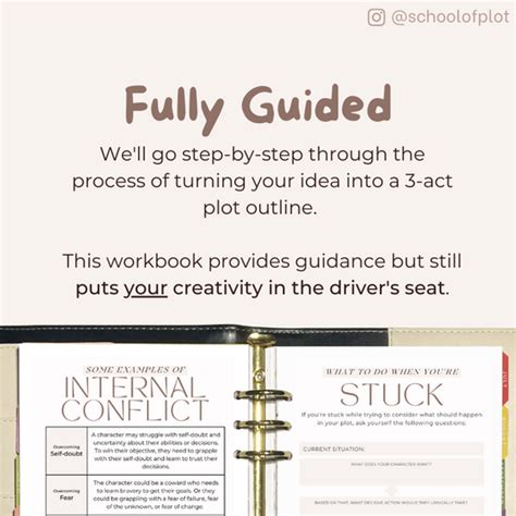 School Of Plot Workbooks And Resources For Writers Writing Workbook - Writing Workbook