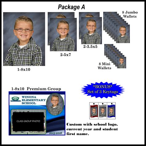 School Picture Packages