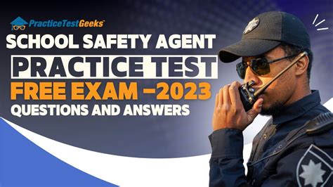 School Safety Agent Practice Exam
