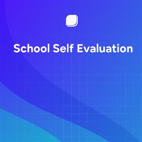 School Self Evaluation