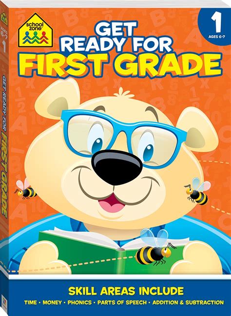 School Zone Get Ready For First Grade Workbook Ready For School 1st Grade - Ready For School 1st Grade