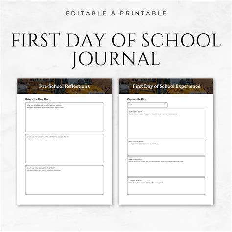 Read School Journal Template 