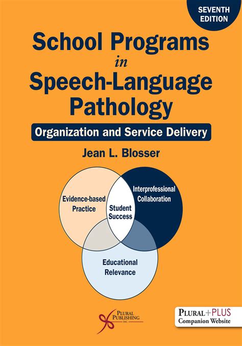 Full Download School Programs In Speech Language Pathology Organization And Service Delivery 