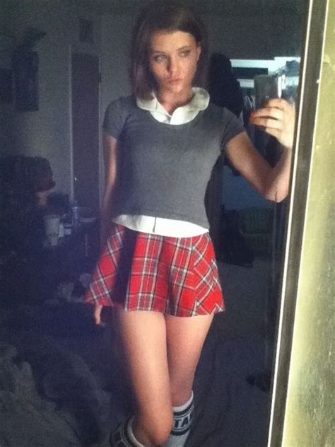 Schoolgirl selfies