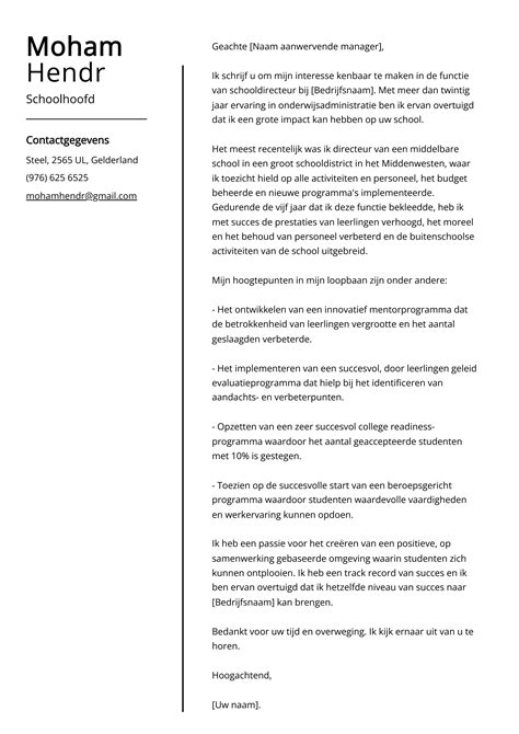 schoolhoofd definitie