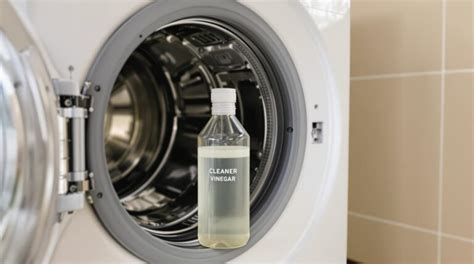 schoonmaakazijn in wasmachine