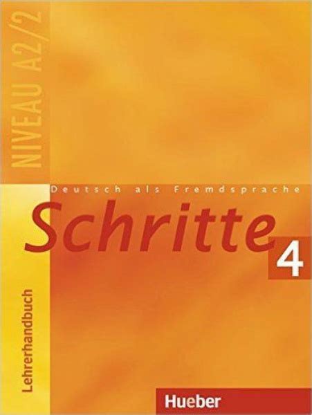 Read Online Schritte 4 Lehrerhandbuch 