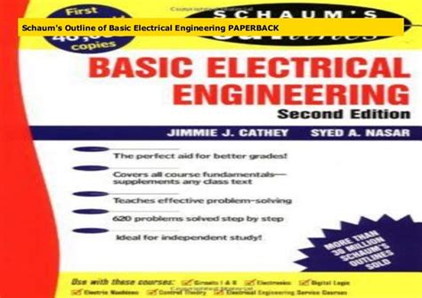 Read Online Schuams Series In Electrical Engineering 