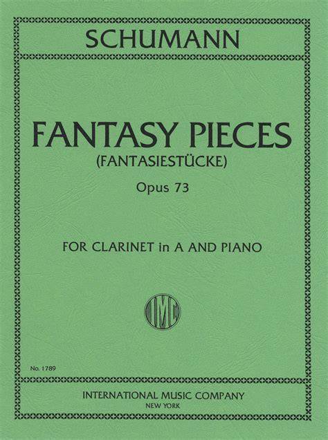 schumann 5 fantasy pieces op 73 and 3 romances op