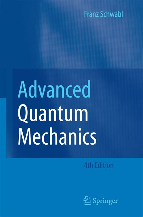 Schwabl Quantum Mechanics Pdf