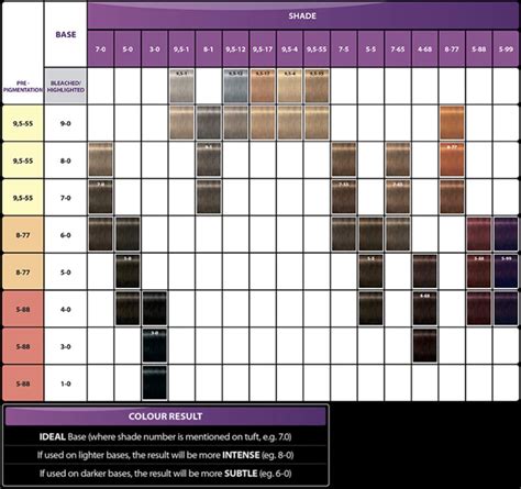 Read Online Schwarzkopf Igora Color Gloss Chart 
