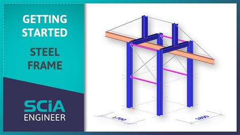 Read Online Scia Engineer 3D Steel Frame 
