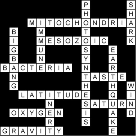 Science 101 Crossword Answer Key Games Surfnetkids Science Crossword Answers - Science Crossword Answers