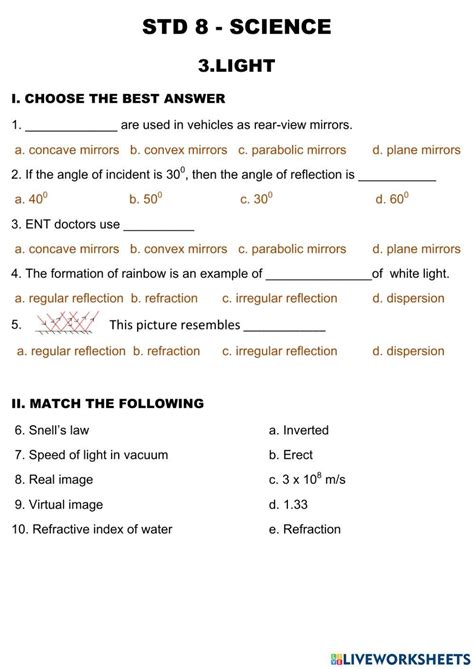 science 8 blm answer key