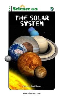 Science A Z Solar System Grades 3 4 3rd Grade Solar System Facts - 3rd Grade Solar System Facts