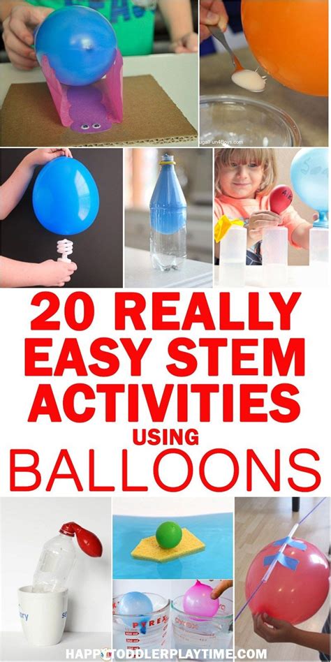 Science Balloon   20 Really Easy Stem Activities Using Balloons - Science Balloon