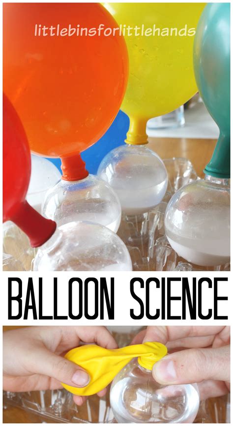 Science Balloon Experiment   Baking Soda And Vinegar Balloon Experiment - Science Balloon Experiment