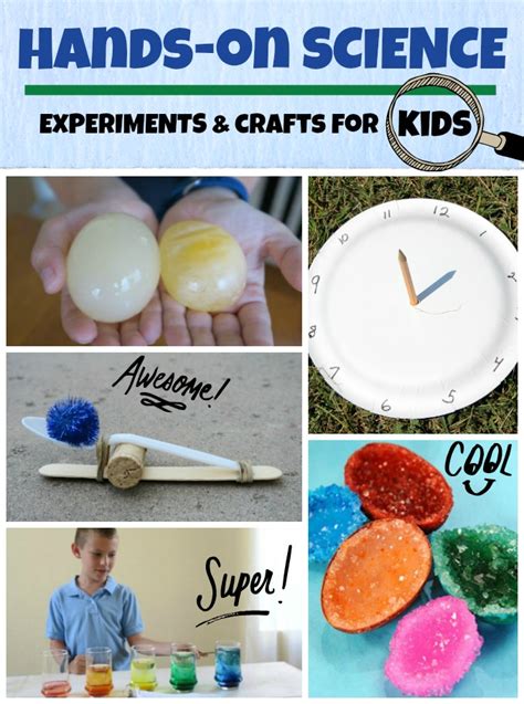 Science Crafts And Experiments Hands On Learning Science Science Craft For Kids - Science Craft For Kids