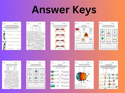 Science Crct Answer Key