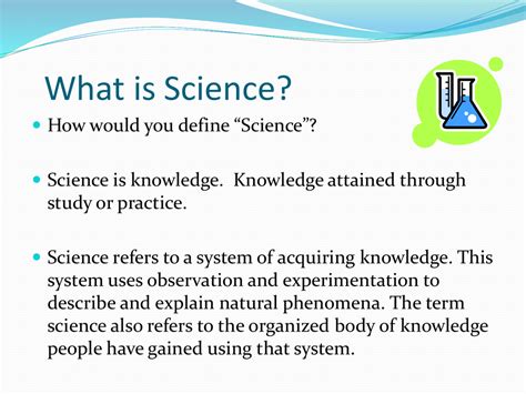 Science Definition Of Science By The Free Dictionary Adjectives To Describe Science - Adjectives To Describe Science