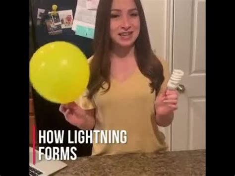 Science Experiment How Lightning Forms Youtube Lightning Science Experiment - Lightning Science Experiment