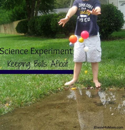 Science Experiment Keeping Balls Afloat Science Balls - Science Balls