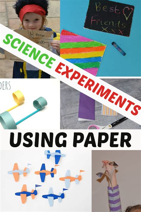 Science Experiment With Paper   Science Experiments Using Paper Simple Science - Science Experiment With Paper
