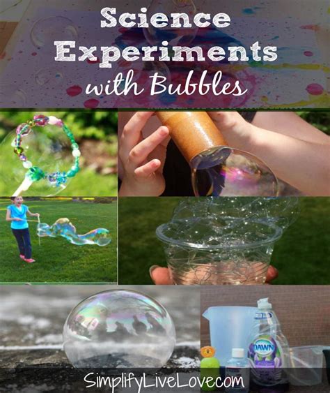 Science Experiments With Bubbles   70 Easy Science Experiments Using Materials You Already - Science Experiments With Bubbles
