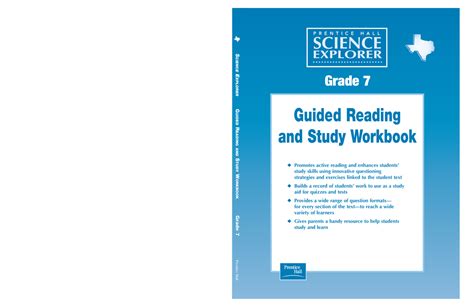 Science Explorer Grade 7 Guided Reading And Study Workbook Answers