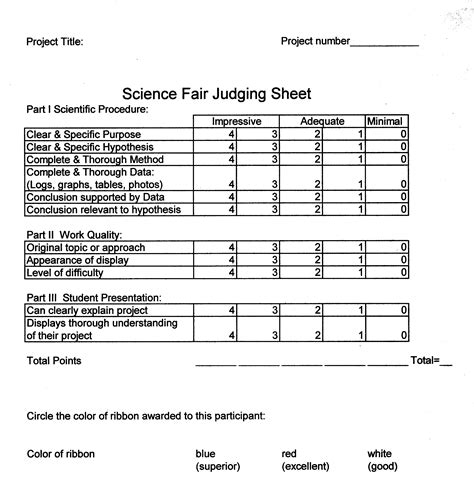Science Fair Display Judging Sheet Vancleaveu0027s Science Science Fair Safety Sheet - Science Fair Safety Sheet