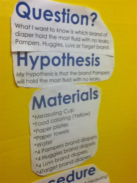 Science Fair Hypothesis Ideas For Professional Cover Letter Science Hypothesis Ideas - Science Hypothesis Ideas