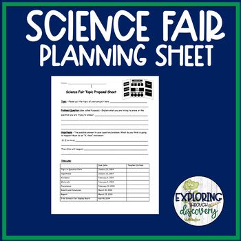 Science Fair Proposal Sheet By Patriciad Teachers Pay Science Fair Proposal Sheet - Science Fair Proposal Sheet