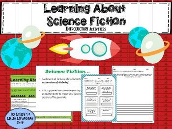 Science Fiction Activties Teaching Resources Tpt Science Fiction Activities - Science Fiction Activities