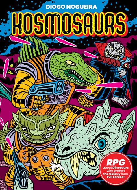 Science Fiction Dinosaurs Rpg Kosmosaurs Is Out In Dinosaur Science - Dinosaur Science