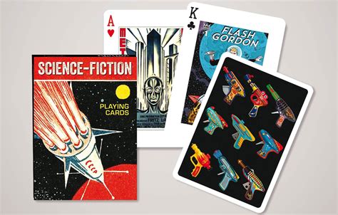 Science Fiction Playing Cards Art Collecting Science Playing Cards - Science Playing Cards