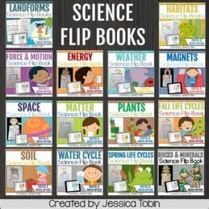 Science Flip Books Bundle Elementary Nest Science Flip Books - Science Flip Books